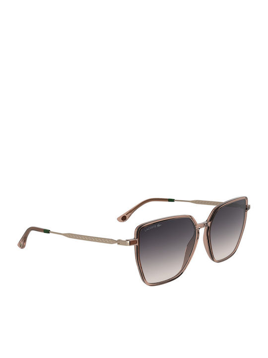 Lacoste Ochelari de Soare Pentru Femei cu Cadru Bej și Lentilă Degrade Bej L6062S-662