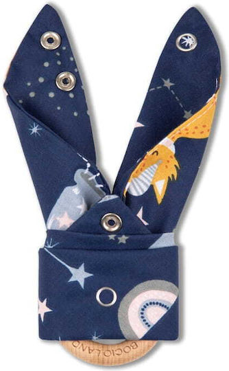 Bocioland Bandana Din 100% Bumbac Albastru