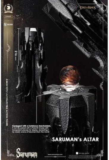 Asmus Collectible Lord of the Rings - Saruman Action-Figur in Maßstab 1:6