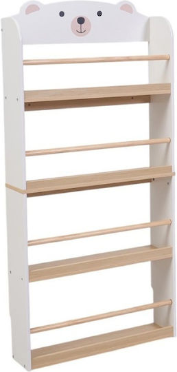 Wandregal Holz Weiß