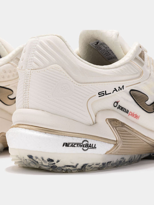 Joma Slam Ανδρικά Παπούτσια Padel Μπεζ