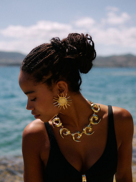 Kaleido Gold Plated Necklace