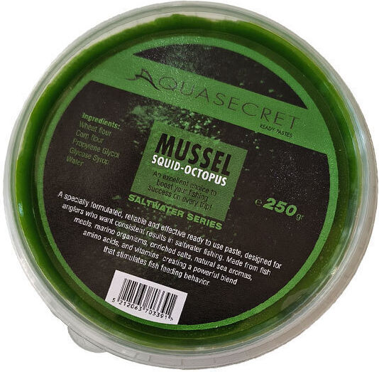 Aquasecret Ready Paste Saltwater Series 250 Gr Ready Bait Paste Pa_flavor Garlic Milk Cheese