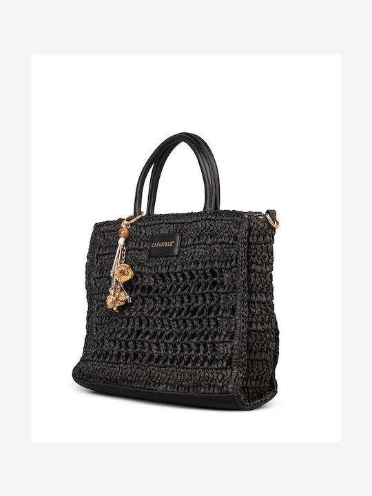 Women's Black Shoulder Bag
