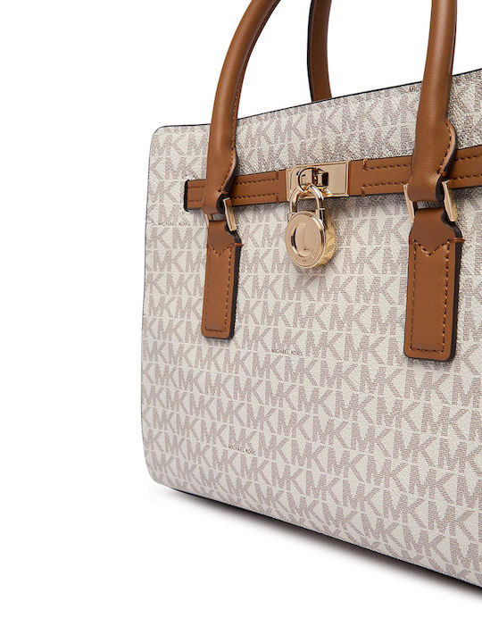 Hamilton Hamilton Leather Women's Satchel Bag Ecru