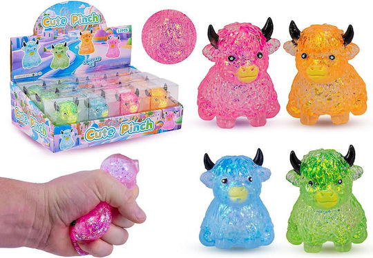 Gama Brands Pinch Bull Squishy Αφρώδες Πολύχρωμο (Διάφορα Σχέδια) 1τμχ
