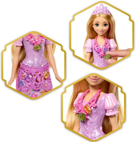 Mattel Принцеса - Рапунцел С Кутия За Бижута Кукла Принцеса На Дисни За 3+ Години Различни Дизайни