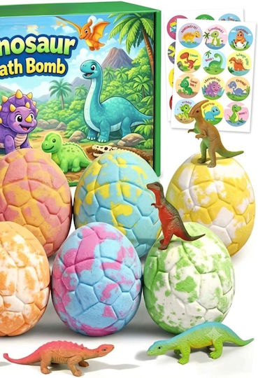 Tres Chic Dinosaur Детски бомби за батерии (Различни Видове) 1 бр.