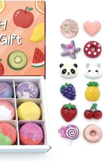 Tres Chic Fruit Kinder-Badebomben (Verschiedene Designs) 1Stück