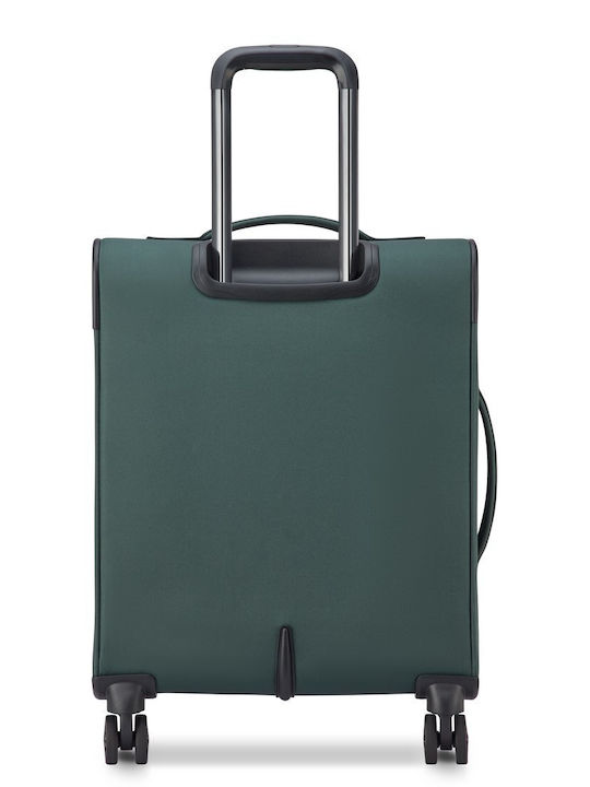 Delsey Dita Cabin Suitcase Green Height 55cm