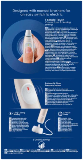 Oral-B Io 2 Series 2 Periuță de Dinți Electrică cu Senzor de Presiune și Husă de Călătorie Roz