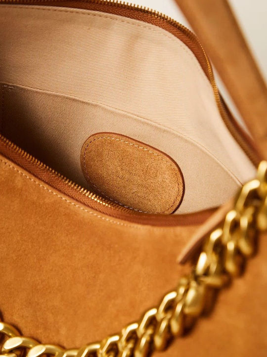 Women's Bag Shoulder Tabac Brown Set