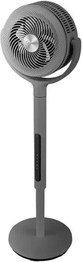 Midea Ανεμιστήρας Ορθοστάτης 18W Διαμέτρου 30cm με Τηλεχειριστήριο Γκρι