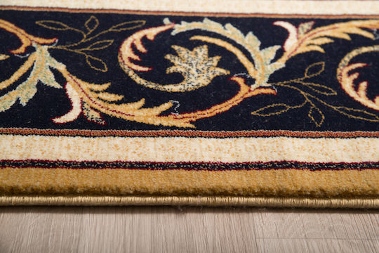 Klassischer Vollwoll Teppich Elite 2111 1,50x2,30 Decostar Goldfarben