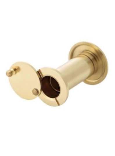 Door Viewer Pedret Gold Doors 15-25mm Hole Diameter 16mm