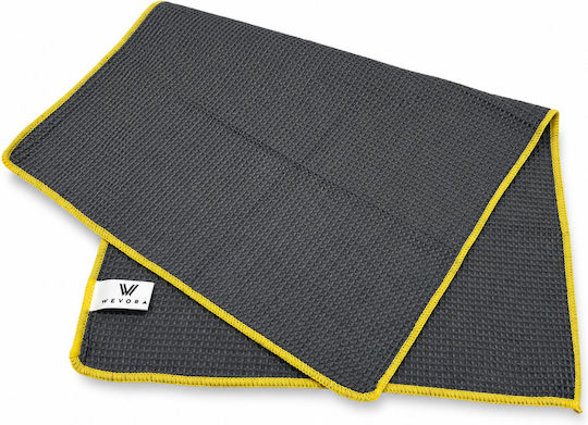 Wevora Waffle Weaver Glass Towel Waffle Cleaning Cloth 40cm X 60cm Wr-052