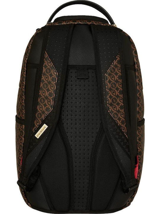 Sprayground Ученическа раница Кафява с Джоб за Бутилка