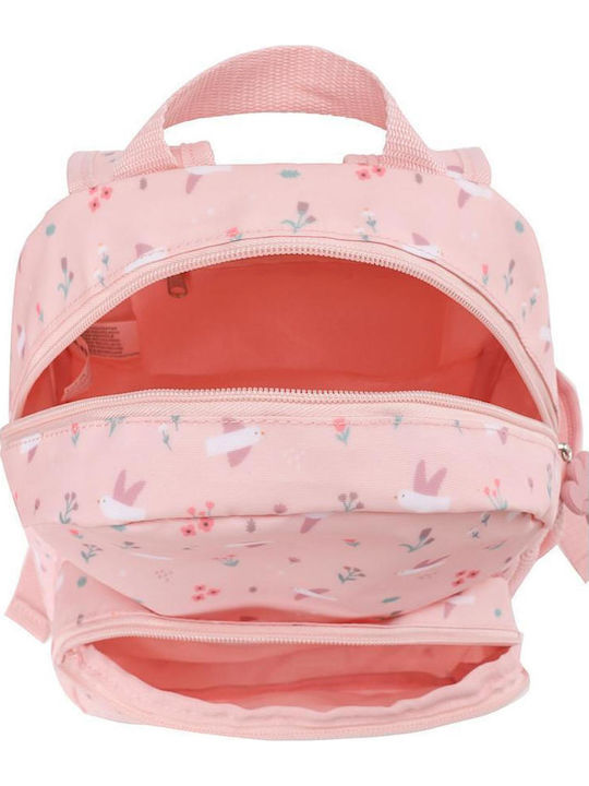 Tutete Schulranzen Rucksack Kindergarten mit Flaschenhalter Rosa