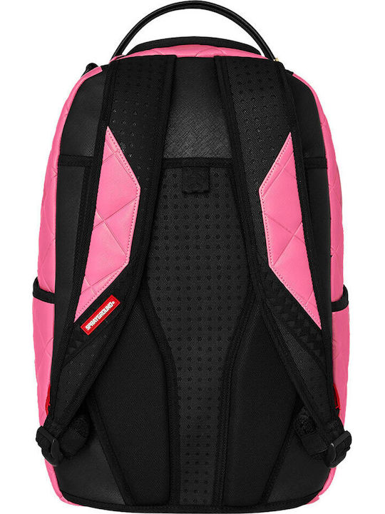 Sprayground Σχολική Τσάντα Πλάτης Ροζ με Θήκη για Παγούρι