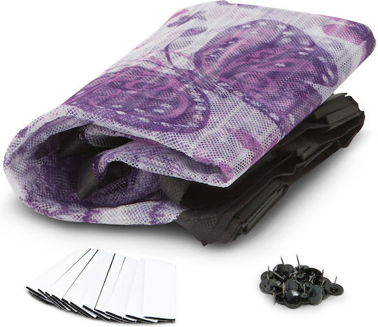 Alista Home Polyester Purple Door Mosquito Net 210x100cm
