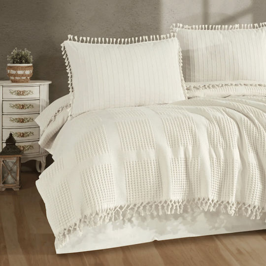Clasy Home Set Huse Pentru Pilote Ecru
