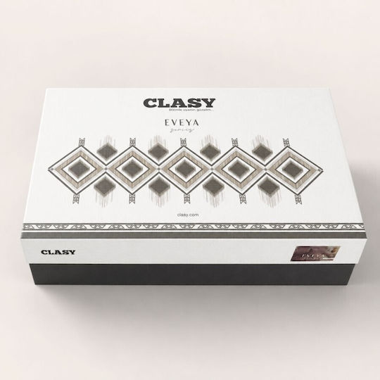 Clasy Home Cotton Duvet Cover Set 200x220cm Double With 2 Pillowcases & 1 Bed Sheet Purple