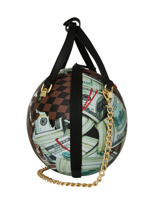 Money Γυναικεία Τσάντα Ώμου Πολύχρωμη