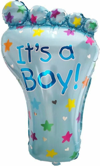 Set of 3 Blue Jumbo Heart Foil Balloons 79cm