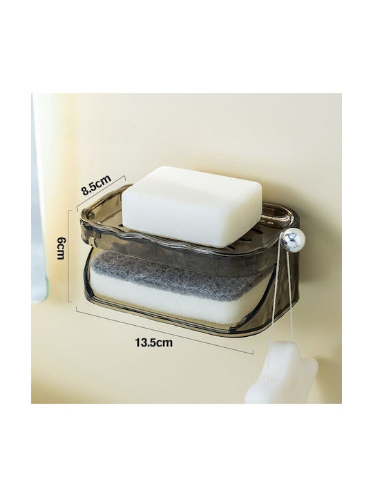 Alista Home Glasene Graue Seifenschale