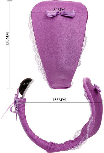 Baile Thong Vibrator Δονητής με Απομακρυσμένο Έλεγχο Λιλά
