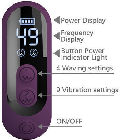 Pretty Love Rabbit Vibrator Purple