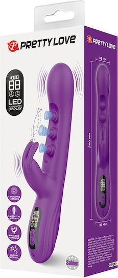 Pretty Love FemmeFunn Rabbit Vibrator Mit Fernbedienung Lila