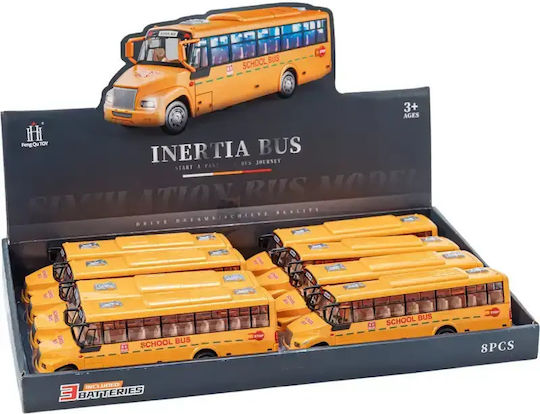 Gounaridis Toys Autobuz Pull Back Pentru 3+ Ani