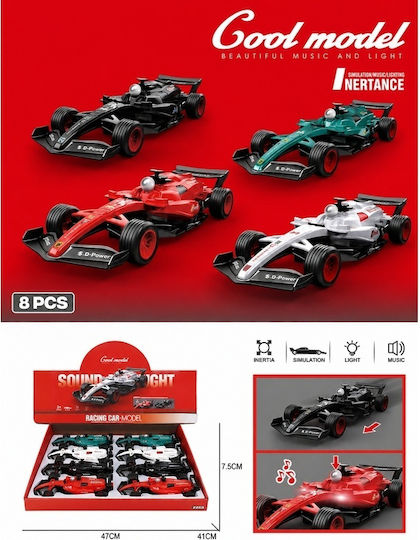 Gounaridis Toys Auto Formel 1 Zurückziehen