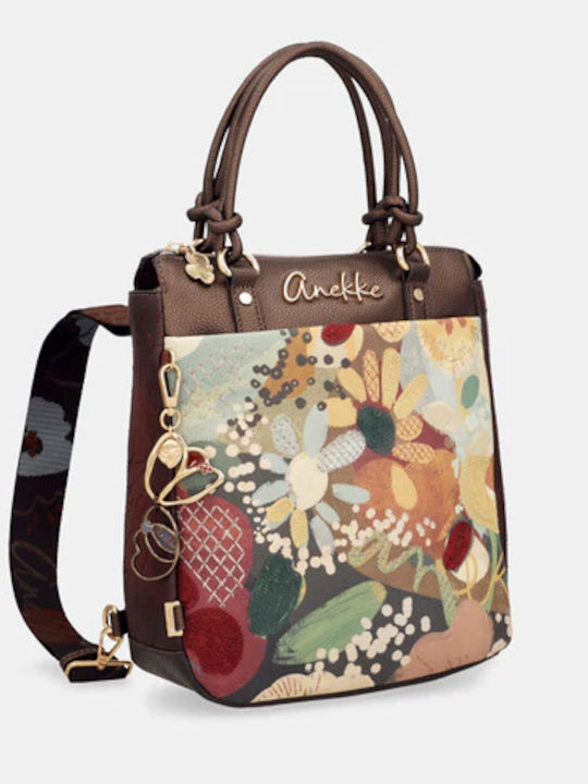 Γυναικεία Τσάντα Πλάτης Πολύχρωμη