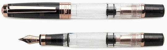 Twsbi Diamond 580 Smoke Πένα Καλλιγραφίας Broad Ροζ