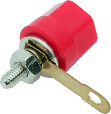 Set 2 Prize Roșii M4 Banană Panou Prize Plastic Conector Banană Cablu Până La 5 Mm Set 2 Bucăți