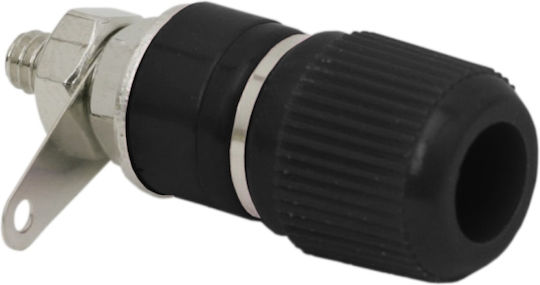 Set 10 Prize Banană Încorporate Conector Audio Cablu Până La 4 Mm Negru