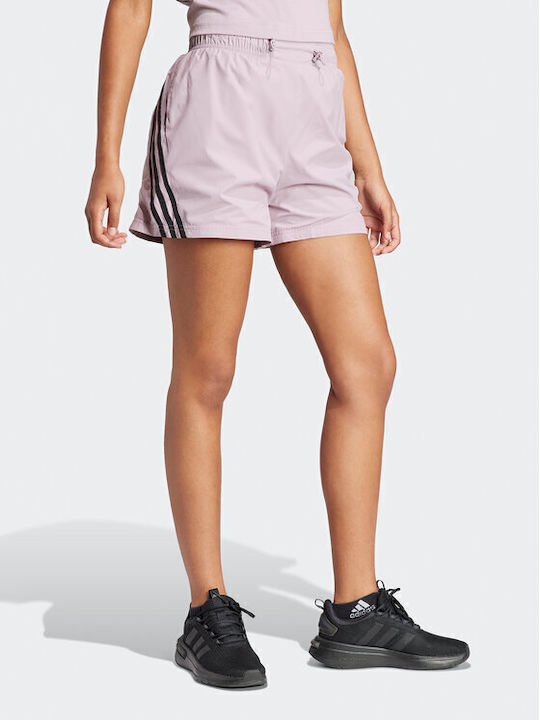 Future Icons 3-stripes Women's Sporty Shorts Purple