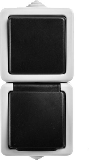 Kanlux Monopol Plug de alimentare de comutare 250V 16A