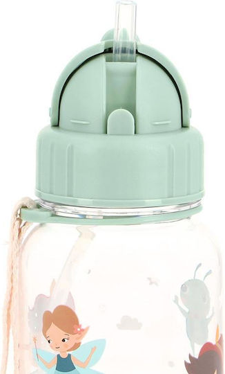 Tutete Sticlă Pentru Copii Din Plastic Cu Pai 500ml
