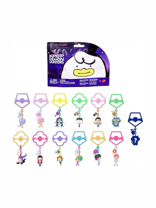 Kpop Demon Hunters Hello Friend Mini Collectible Surprise Keychain Figures Jrn57