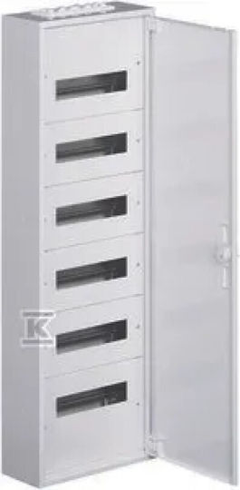 Hager Tablou electric Montat pe perete, 6 Rânduri, 12 Elemente