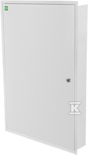 Eurolamp Elektrischer Sicherungskasten Gemauert, 5 Reihen, 24 Elemente