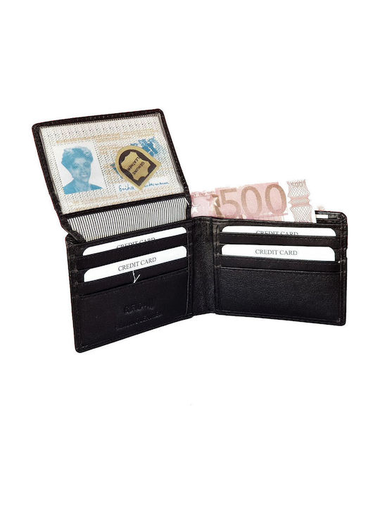 Men's Wallet With RFID Black