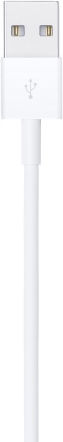 Apple Cablu USB-A la Lightning Alb 1m