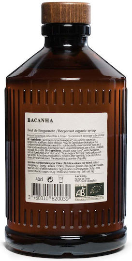 Bacanha Bacanha Cocktailzutaten Sirup Mit Bergamotte Geschmack 400ml 76,5gr