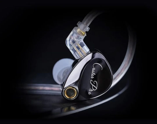 KZ Ακουστικά Ψείρες In Ear Castor Pro Gray No Mic Bass Up Edition Γκρι
