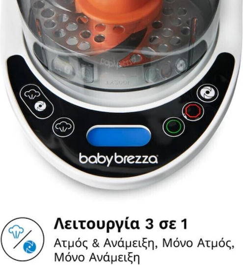 Baby Brezza One Step Food Maker Deluxe Baby Food Steamer with Blender 0.8lt