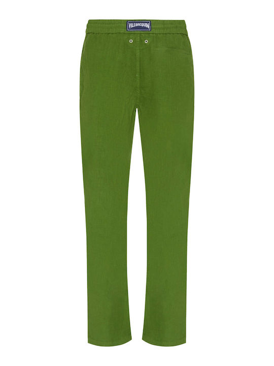 Men's Jeans Pants with Relaxed Fit Green